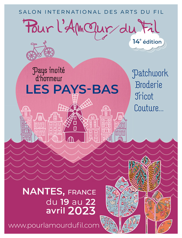 Pour l'amour du fil Nantes les 21 et 22 avril 2023